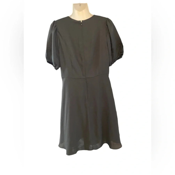 Madewell Pintuck Puff-Sleeve Mini Dress - Picture 5 of 10